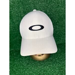 Oakley Mens Pro Formance Hat Adjustable Golf Cap Arctic White One Size